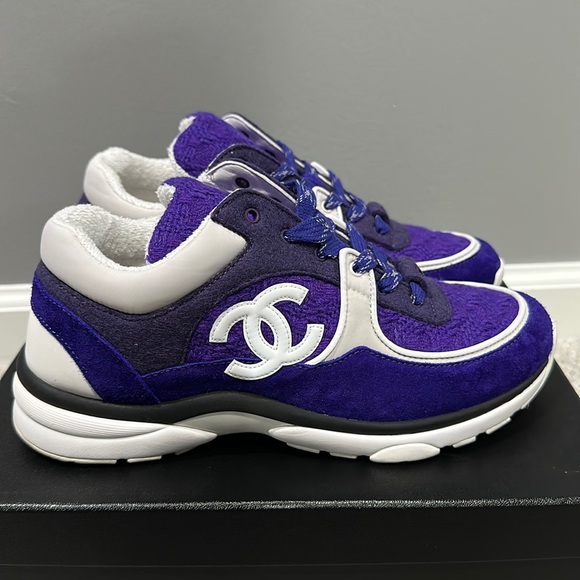 CHANEL Shoes - ❌SOLD❌ Chanel Sneakers Purple size 38.5